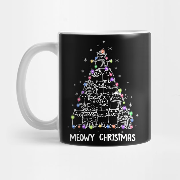 Meowy cat Christmas tree by MarrinerAlex